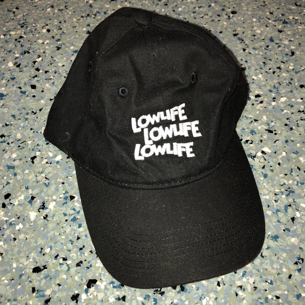Future Lowlife black hat baseball cap